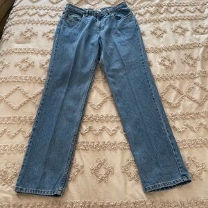 L.L. Bean Men's Straight Jeans in Light Blue